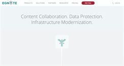 Desktop Screenshot of egnyte.com